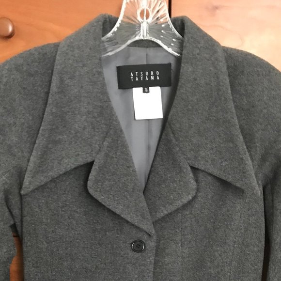 RARE VINTAGE: Atsuro Tayama wool felt blazer - Picture 9 of 10